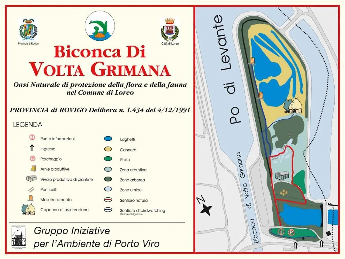 Al Bacino Rooms And Breakfast Porto Viro 0*,